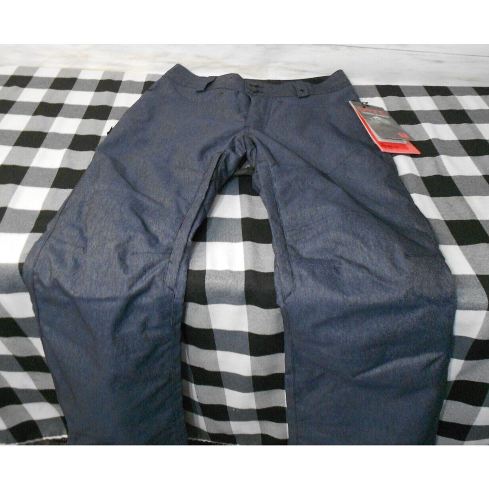$150 NEW DAKINE WESTSIDE Small Women Denim Blue Lined Waterproof Ski Winter Pant